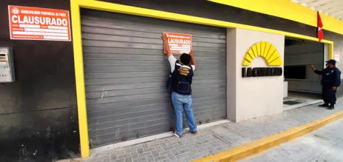 clausuran locales en paita