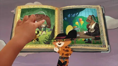 Netflix estrena su primera serie intercativa: El Gato con botas: Atrapado en un cuento épico