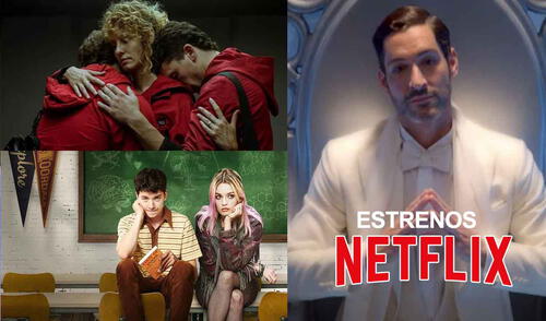 Setiembre será un mes movido en Netflix. Lucifer, temporada 6 cierra la serie con Tom Ellis. Foto: composición/Netflix