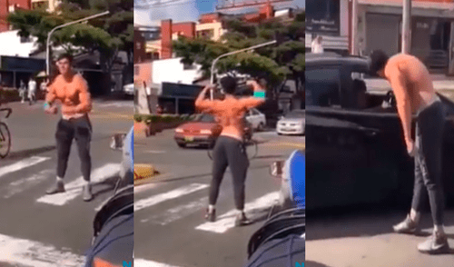 Facebook viral: joven atleta muestra sus músculos para ganarse la vida y recibe el aplauso de miles Facebook viral: joven atleta muestra sus músculos para ganarse la vida y recibe el aplauso de miles