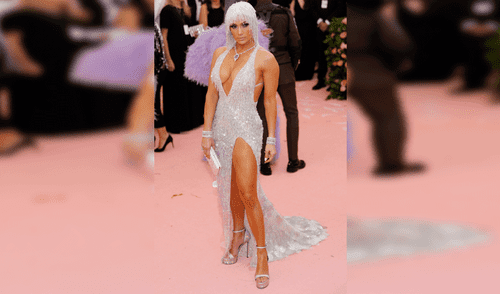 Jennifer Lopez opacó a su novio Alex Rodríguez en la Met Gala 2019 