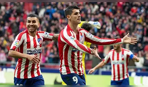 Atlético de Madrid en La Liga. Foto: AFP