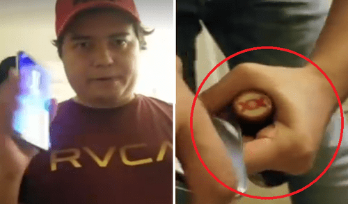 Facebook viral: joven destapa cerveza con un celular y resultado final te sorprenderá 