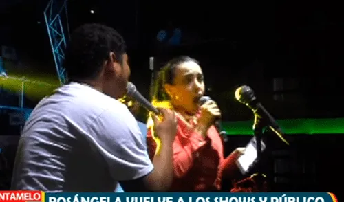 Rosángela Espinoza anima show y público le recuerda su pasado [VIDEO]