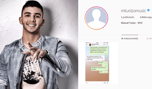 ¿Hackearon Instagram de Manuel Turizo por venganza? 