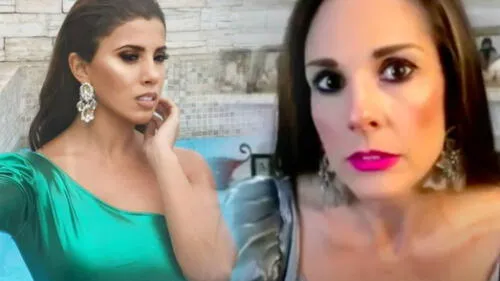La intérprete de “Cobarde” indicó que tomó como una broma el clip que se popularizó en redes sociales. (Foto: Captura) Yahaira Plasencia, Rebeca Escribens