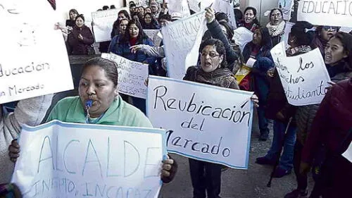 Protestaron en municipio. Protestaron en municipio.