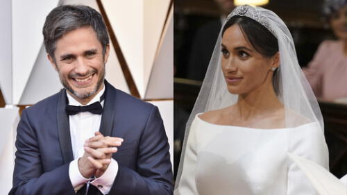 Gael García Bernal se suma a las burlas por su "parecido" con Meghan Markle