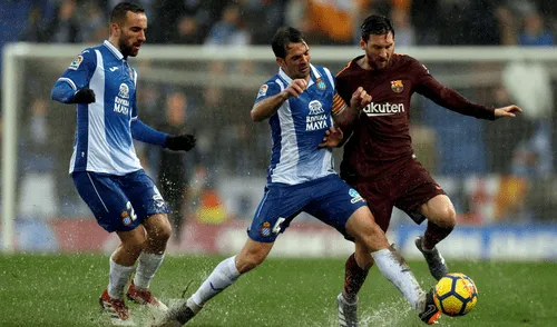 FC Barcelona no pudo ante el Espanyol, pero sigue como líder de la Liga Santander