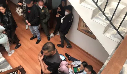 Fiesta durante cuarentena en Colombia Fiesta durante cuarentena en Colombia