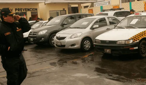 Policía Nacional recuperó 27 vehículos robados en todo Lima