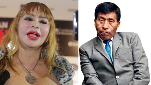 Susy Díaz se puso seria y arremetió contra Moisés Mamani tras denuncia pública
