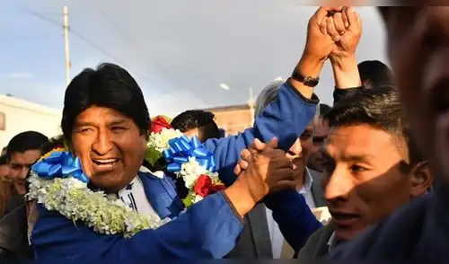 Evo Morales. Foto: AFP