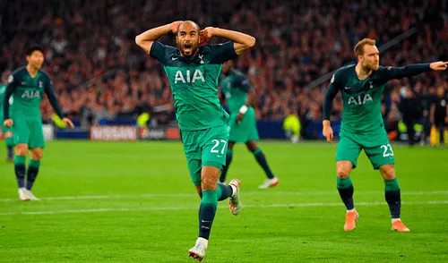  Ajax vs Tottenham: Lucas Moura da la clasificación a los 'Spurs' con gol de último minuto