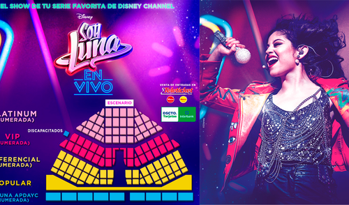 “Soy Luna” en Lima: estos son los precios para el show “Soy Luna” en Lima: estos son los precios para el show