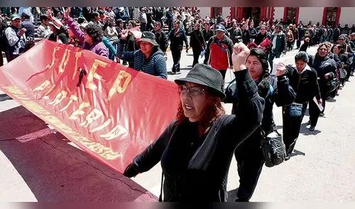 Puno: Maestros anunciaron paralización para el próximo 18 de junio 