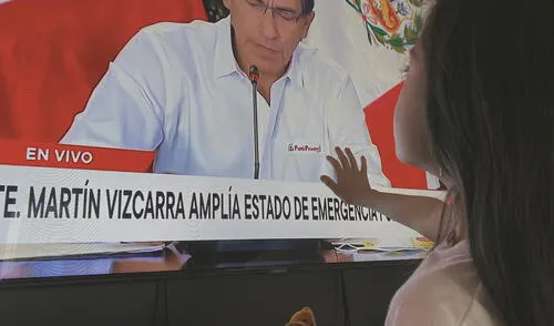 Kharol Villamonte (15): “La desesperación y la esperanza depositada en el presidente Vizcarra”.