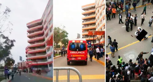 Trujillo: Alumna murió al caer del séptimo piso de la Universidad UPAO [FOTOS Y VIDEO]