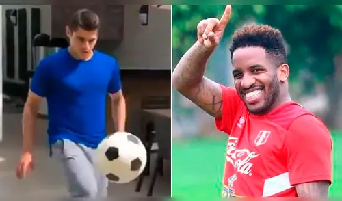 Jefferson Farfán trolleó a Aldo Corzo por dominar el balón [VIDEO]