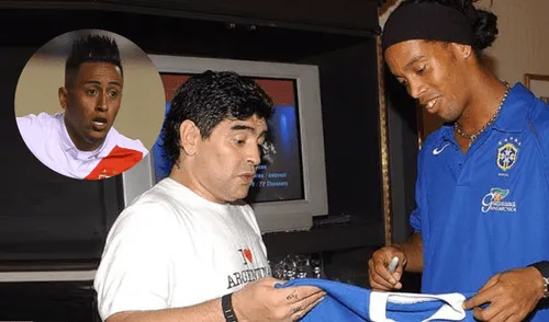 Ronaldinho regresaría al fútbol en Gimnasia de Maradona. | Foto: GLR/AFP