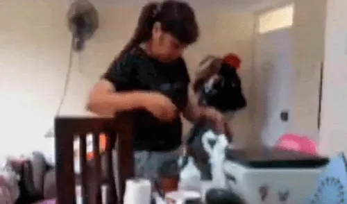 Video capta cómo niñera maltrata a una bebé de 10 meses [VIDEO]