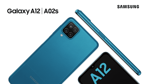 Presentación oficial del nuevo Galaxy A12. Foto: Samsung Samsung Galaxy A12: cuatro cámaras y gran batería a un precio económico