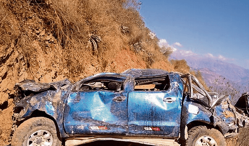 Tres muertos. Dejaron acccidentes en menos de 24 horas.