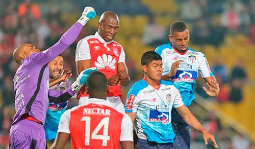 Santa Fe y Junior igualaron 2-2 por la fecha 14 de la Liga Águila [RESUMEN] 