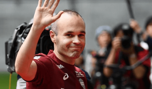 Mira el alucinante primer gol de Andrés Iniesta en la liga de Japón [VIDEO] 