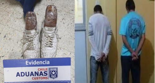 Capturan a dos universitarios de Tacna que trasladaban marihuana a Chile.