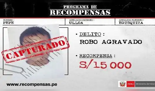 PNP capturó a requisitoriado por robo agravado en distrito de Uchiza 