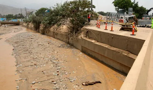 Huaycoloro: proyecto para construir muro de contención se aprobó en enero Huaycoloro: proyecto para construir muro de contención se aprobó en enero