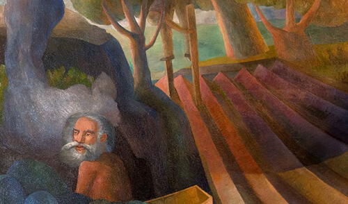 Pinturas de Alejandro Alayza se exhiben en el Icpna de Miraflores