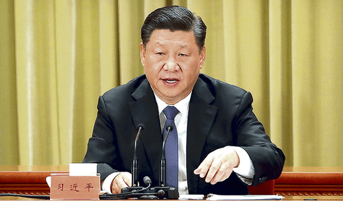 Comercial. Xi Jinping, presidente chino, busca fin a disputas. (Foto: AFP)