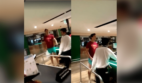 Denuncian que sujeto insultó y agredió a cajera de supermercado [VIDEO]