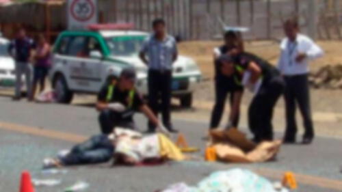 Un muerto y un herido en accidente de tránsito en Tumbes