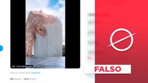 La imagen es una construcción digital, una animación.