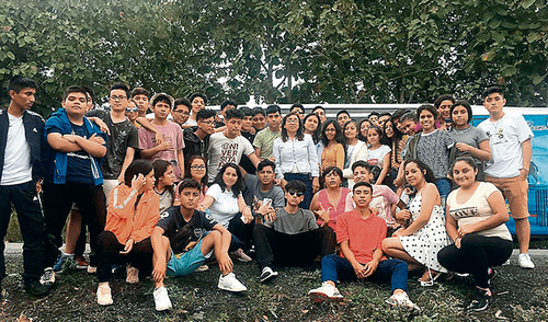 escolares en Ecuador