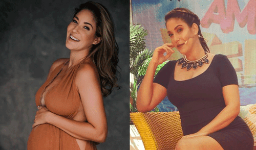 Tilsa Lozano luce su avanzado estado de gestación en diminuto bikini [FOTOS]