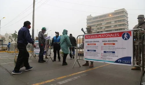La Municipalidad Metropolitana de Lima (MML) habilitó nuevos accesos para peatones y vehículos en el Mercado Central, Mesa Redonda y en el Triángulo de Grau. / Foto: Municipalidad de Lima La Municipalidad Metropolitana de Lima (MML) habilitó nuevos accesos para peatones y vehículos en el Mercado Central, Mesa Redonda y en el Triángulo de Grau. / Foto: Municipalidad de Lima