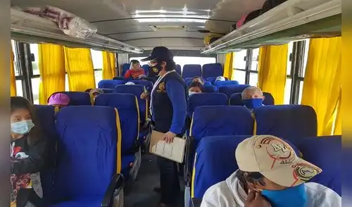 Áncash: empresas de transporte no cumplen con protocolos ante COVID-19