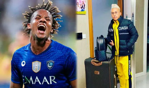 André Carrillo ya se encuentra entrenando, mientras que Cueva está volando hacia nuestro país. Foto: Instagram