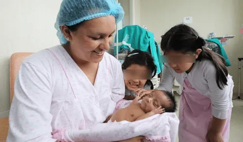 Médicos del Rebagliati lucharon para salvar la vida de bebé que nació a los seis meses y pesando apenas 1 kilogramo. Foto: Difusión