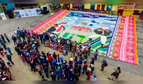 Cusco obtiene el Record Guiness por el telar más grande del mundo [VIDEO]
