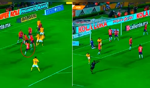 Tigres vs Veracruz: grosero error de Cartagena terminó en gol de los 'Felinos' [VIDEO]
