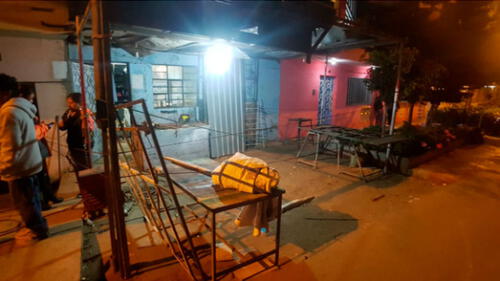 Disparan en la cien a hombre en la puerta de su casa. Créditos: La República.