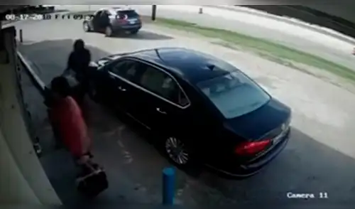 Ladrones intentan robarle $75 mil a mujer, pero defensa de ella asombra a miles [VIDEO] 