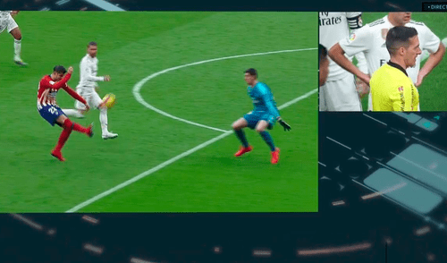 Real Madrid vs Atlético Madrid: Morata marca un golazo pero el VAR lo anula [VIDEO]