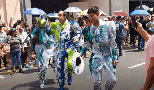 Virgen de la Candelaria: Yonhy Lescano danzó al ritmo de caporales [VIDEO]