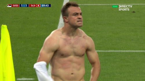Serbia vs Suiza: Shaquiri le da el triunfo a los suizos y celebra a lo Cristiano Ronaldo [VIDEO]